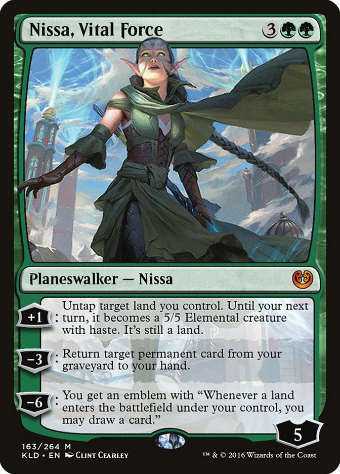 Nissa, Vital Force [Kaladesh] - Evolution TCG