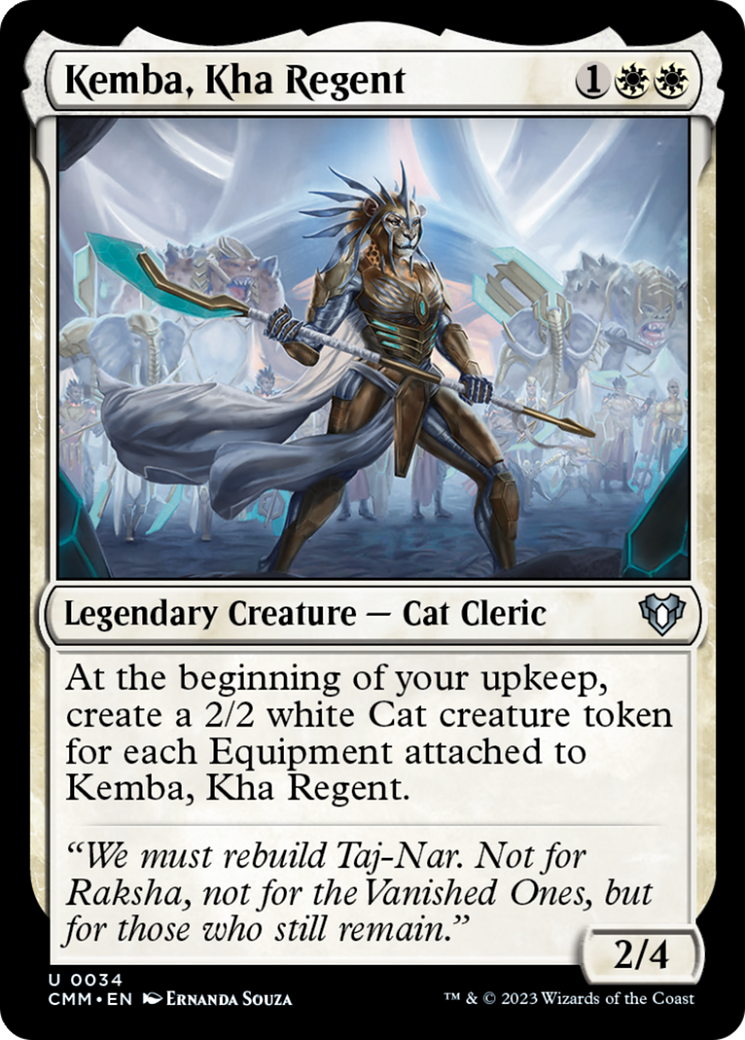 Kemba, Kha Regent [Commander Masters] - Evolution TCG