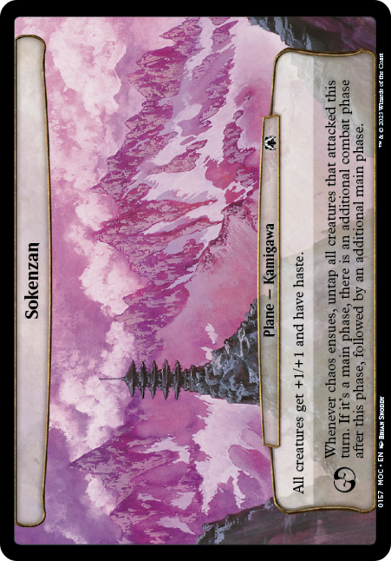 Sokenzan [March of the Machine Commander] - Evolution TCG