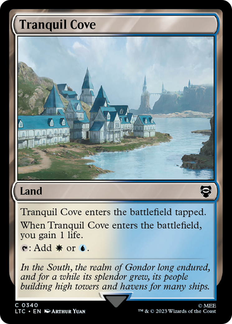 Tranquil Cove [The Lord of the Rings: Tales of Middle-Earth Commander] - Evolution TCG