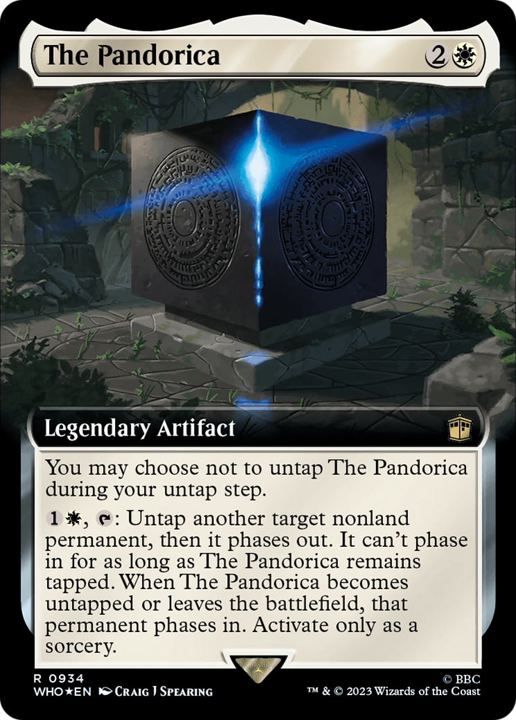 The Pandorica (Extended Art) (Surge Foil) [Doctor Who] - Evolution TCG