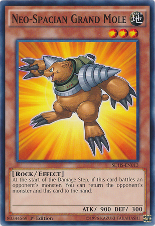 Neo-Spacian Grand Mole [SDHS-EN013] Common - Evolution TCG