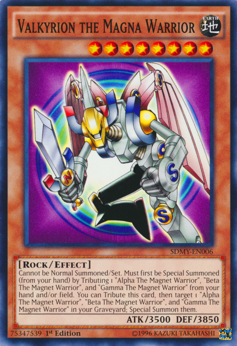 Valkyrion the Magna Warrior [SDMY-EN006] Common - Evolution TCG