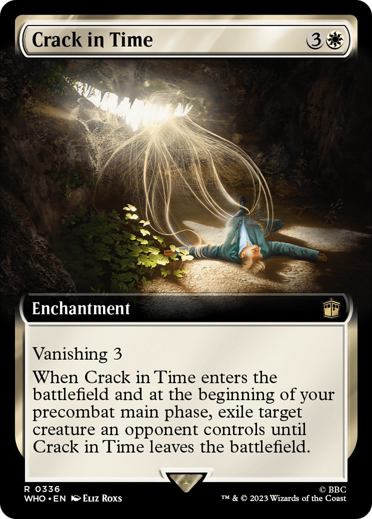 Crack in Time (Extended Art) [Doctor Who] - Evolution TCG