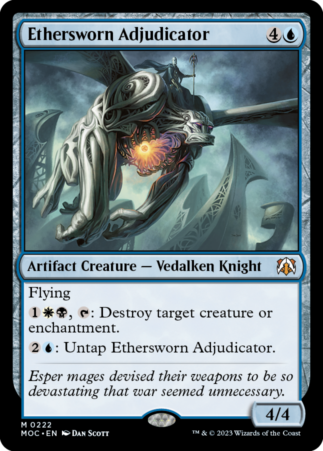 Ethersworn Adjudicator [March of the Machine Commander] - Evolution TCG