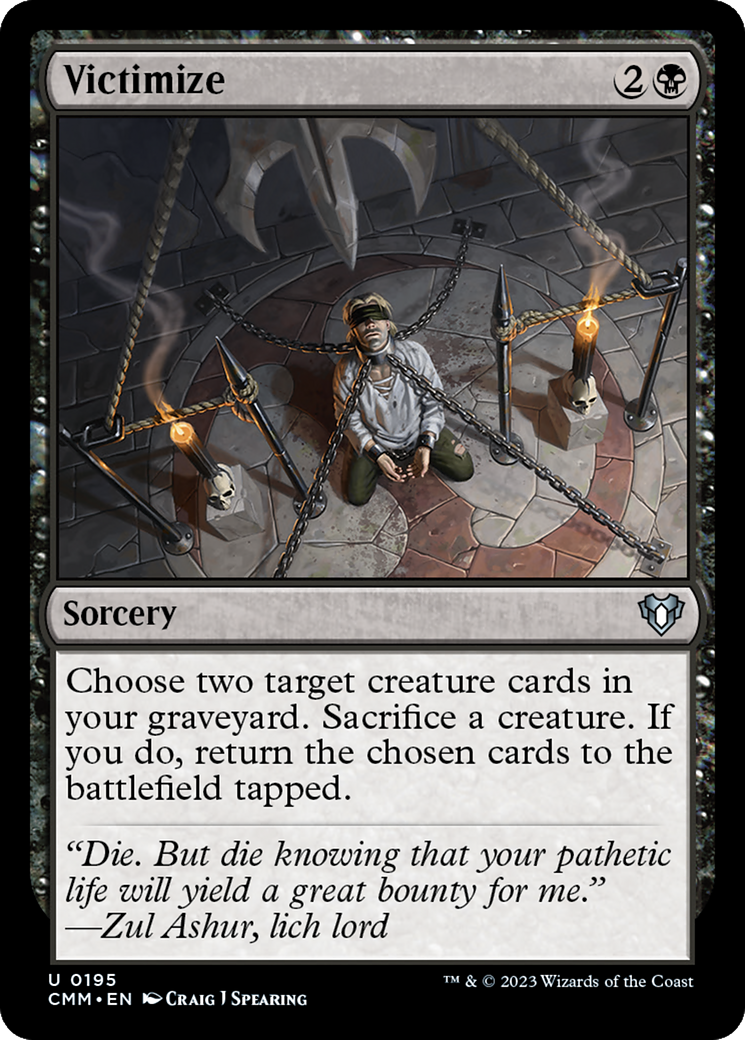 Victimize [Commander Masters] - Evolution TCG