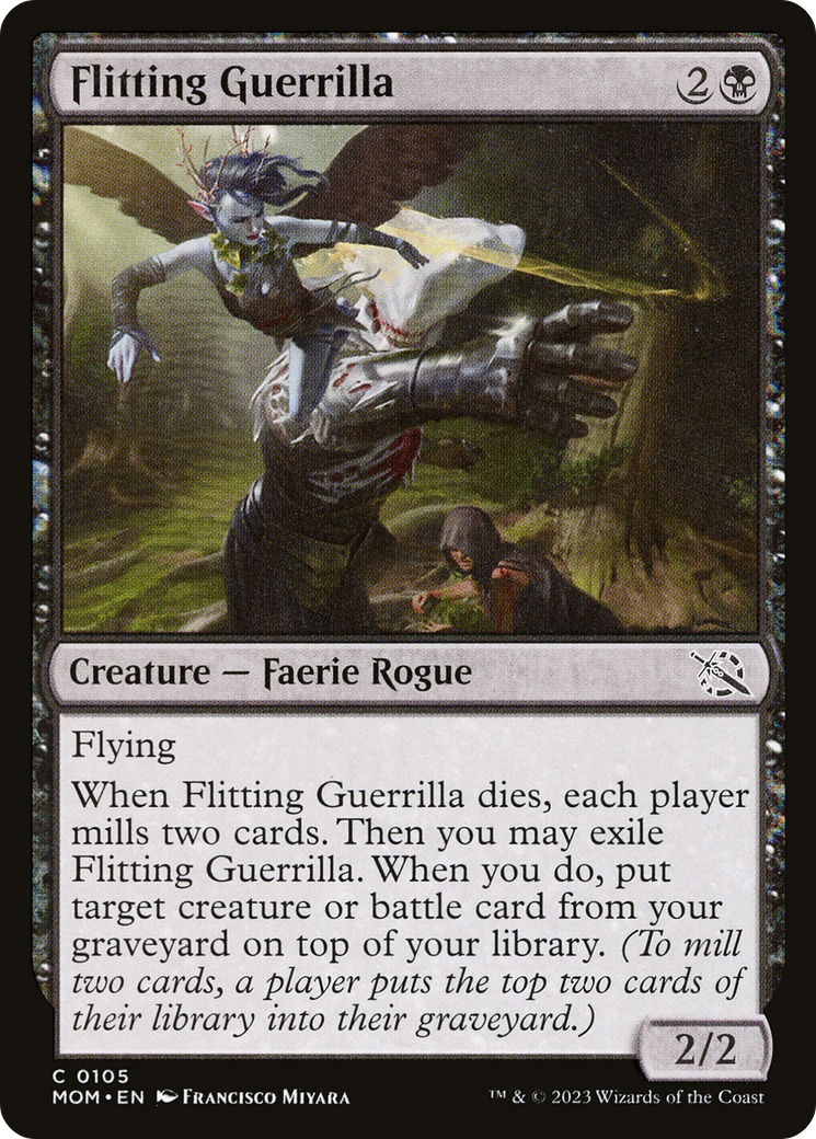 Flitting Guerrilla [March of the Machine] - Evolution TCG