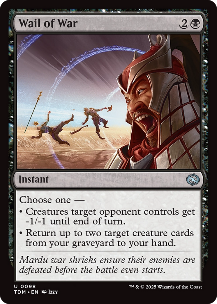 Wail of War [Tarkir: Dragonstorm] - Evolution TCG