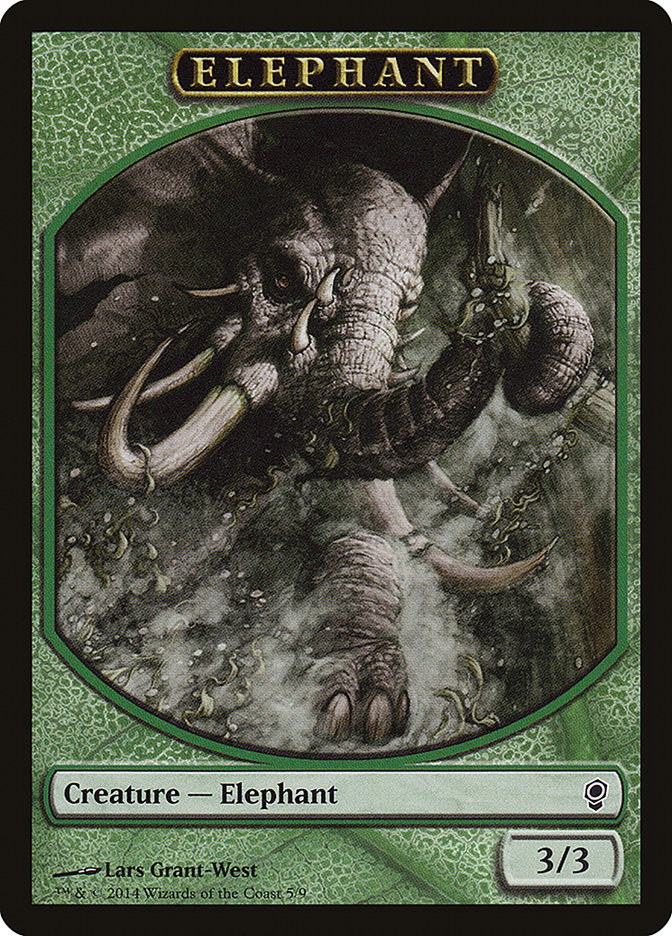 Elephant Token [Conspiracy Tokens] - Evolution TCG