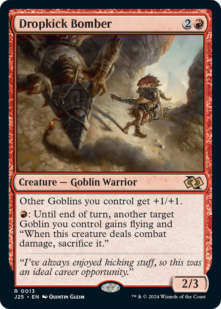 Dropkick Bomber [Foundations Jumpstart] - Evolution TCG