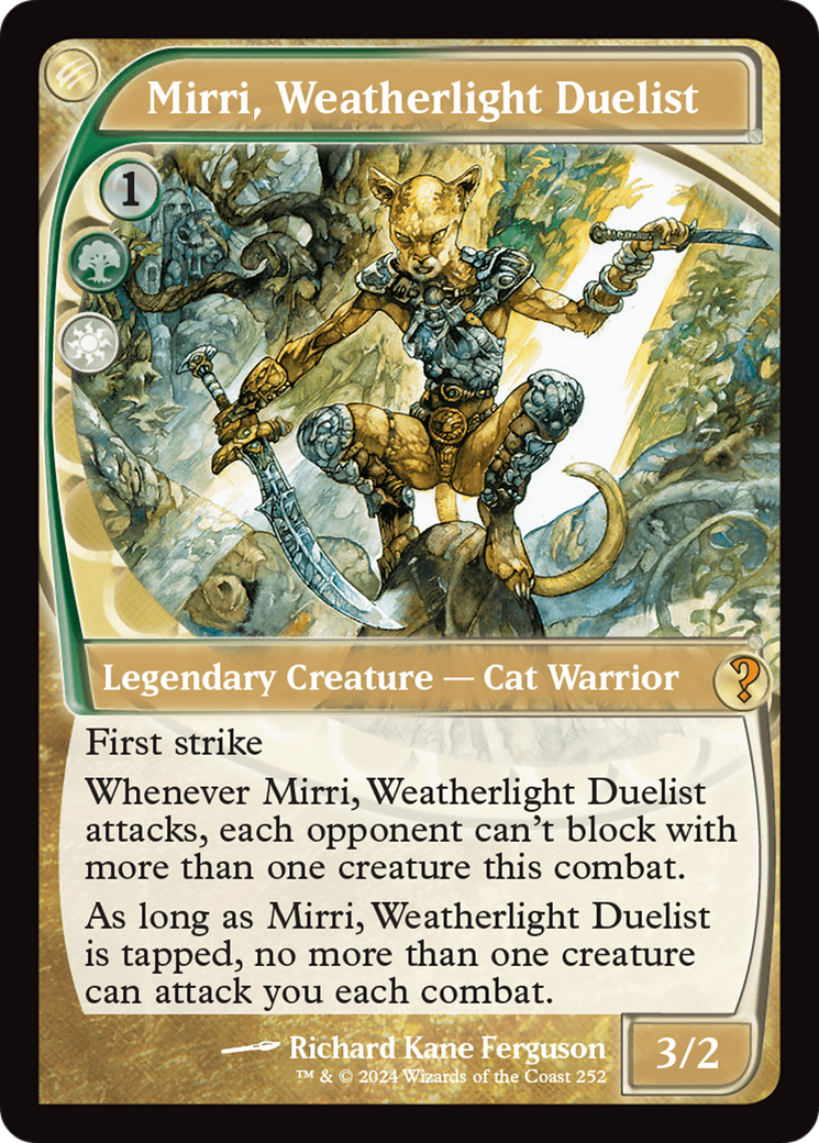 Mirri, Weatherlight Duelist (Future Sight) [Mystery Booster 2] - Evolution TCG