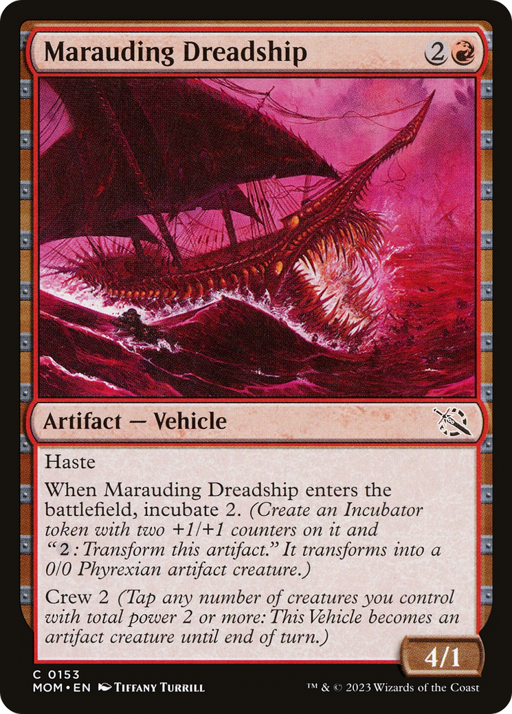 Marauding Dreadship [March of the Machine] - Evolution TCG