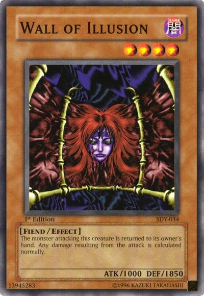 Wall of Illusion [SDY-034] Common - Evolution TCG