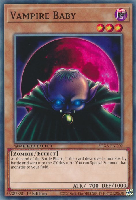 Vampire Baby [SGX3-ENC02] Common - Evolution TCG