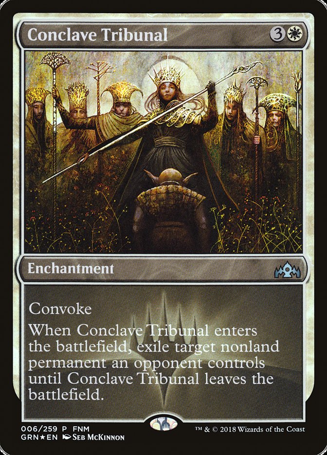 Conclave Tribunal (FNM) [Guilds of Ravnica Promos] - Evolution TCG