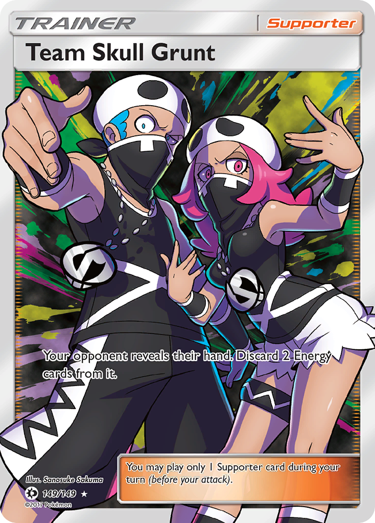 Team Skull Grunt (149/149) [Sun & Moon: Base Set] - Evolution TCG