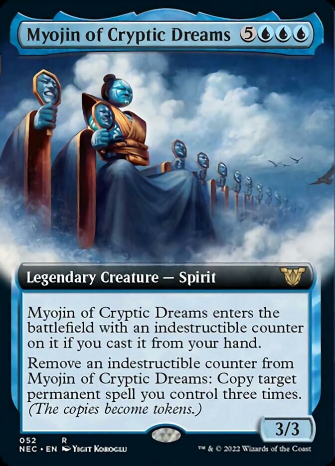 Myojin of Cryptic Dreams (Extended Art) [Kamigawa: Neon Dynasty Commander] - Evolution TCG