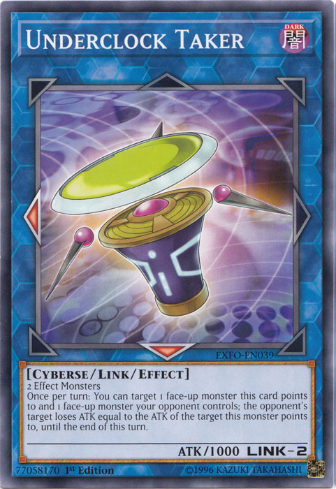 Underclock Taker [EXFO-EN039] Common - Evolution TCG