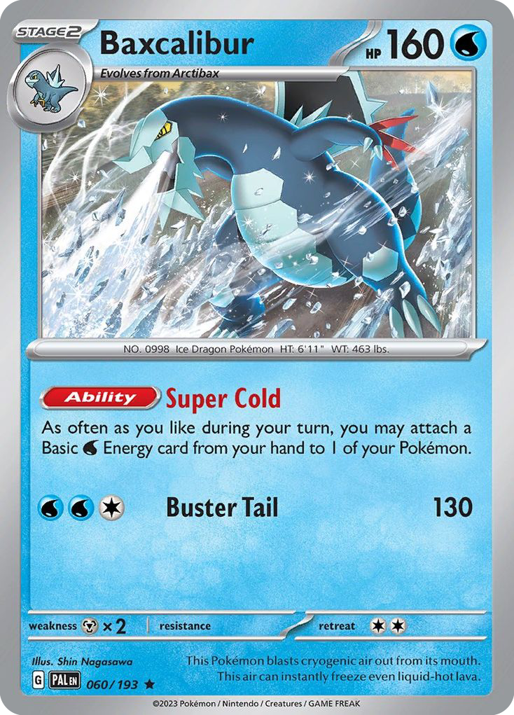Baxcalibur (060/193) (Theme Deck Exclusive) [Scarlet & Violet: Paldea Evolved] - Evolution TCG