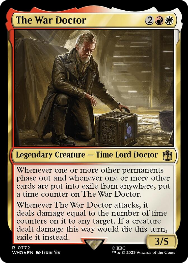 The War Doctor (Surge Foil) [Doctor Who] - Evolution TCG