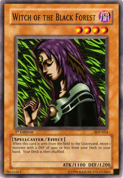Witch of the Black Forest [SDP-014] Common - Evolution TCG