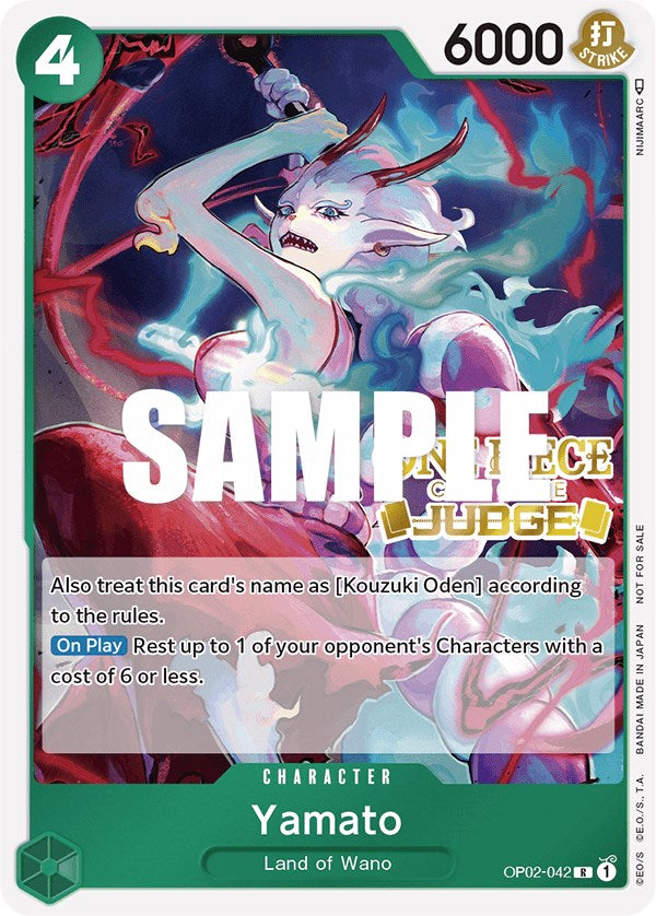 Yamato (Judge) [One Piece Promotion Cards] - Evolution TCG