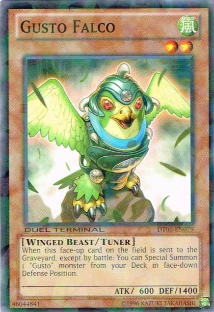 Gusto Falco [DT06-EN079] Common - Evolution TCG