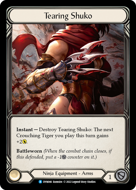 Tearing Shuko [DYN046] (Dynasty) - Evolution TCG