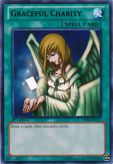 Graceful Charity [BP02-EN137] Rare - Evolution TCG