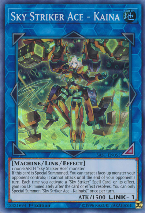 Sky Striker Ace - Kaina [SAST-EN055] Super Rare - Evolution TCG