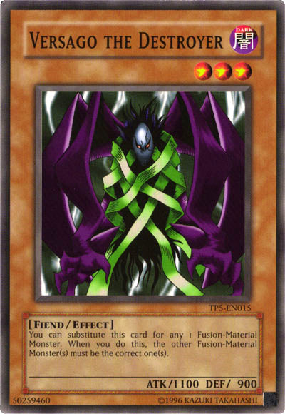 Versago the Destroyer [TP5-EN015] Common - Evolution TCG