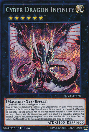 Cyber Dragon Infinity [BOSH-EN094] Secret Rare - Evolution TCG