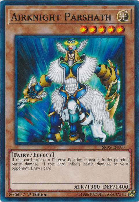 Airknight Parshath [SR05-EN005] Common - Evolution TCG