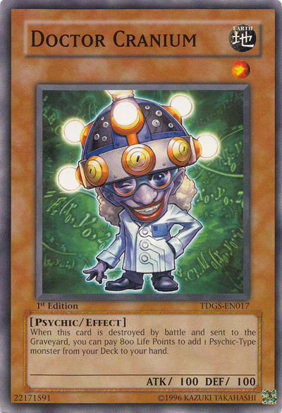 Doctor Cranium [TDGS-EN017] Common - Evolution TCG
