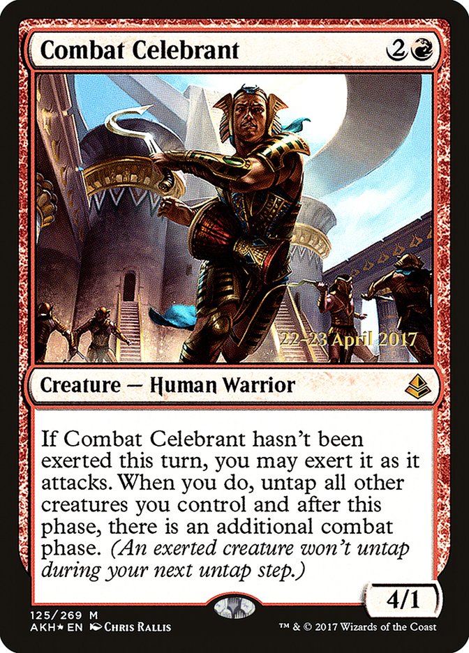 Combat Celebrant [Amonkhet Prerelease Promos] - Evolution TCG