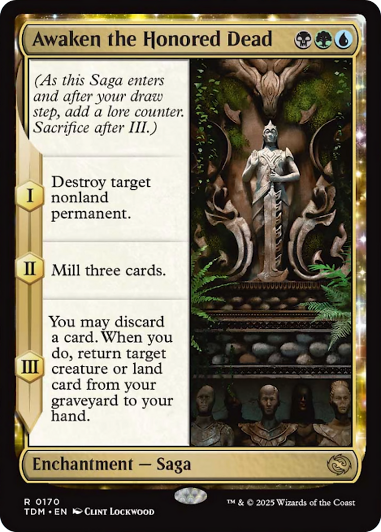 Awaken the Honored Dead [Tarkir: Dragonstorm] - Evolution TCG