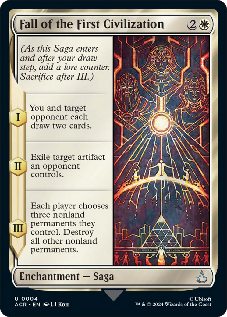 Fall of the First Civilization [Assassin's Creed] - Evolution TCG