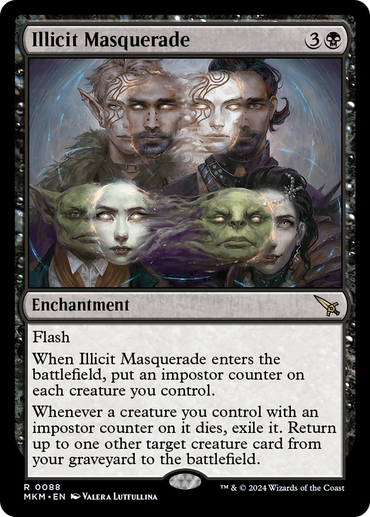 Illicit Masquerade [Murders at Karlov Manor] - Evolution TCG