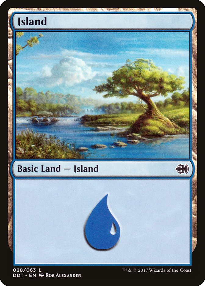 Island (28) [Duel Decks: Merfolk vs. Goblins] - Evolution TCG