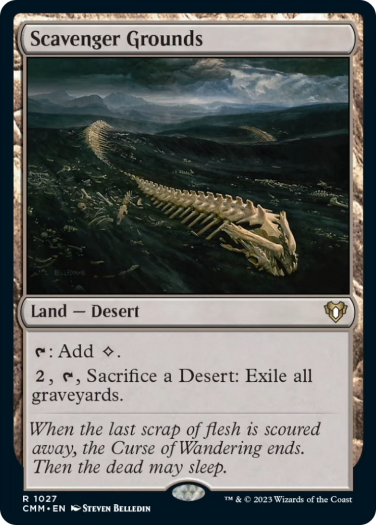 Scavenger Grounds [Commander Masters] - Evolution TCG