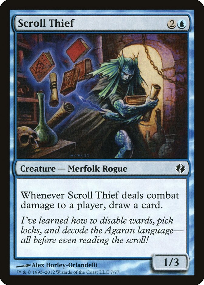 Scroll Thief [Duel Decks: Venser vs. Koth] - Evolution TCG