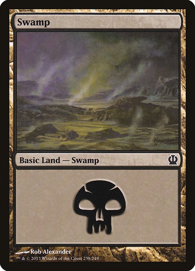 Swamp (238) [Theros] - Evolution TCG