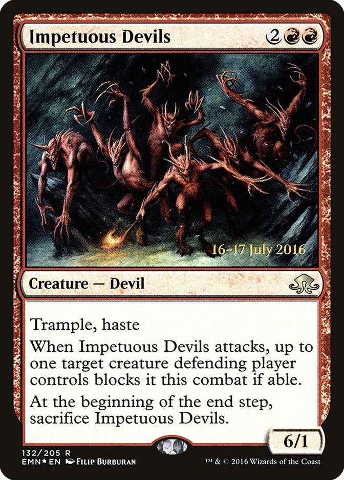 Impetuous Devils [Eldritch Moon Prerelease Promos] - Evolution TCG