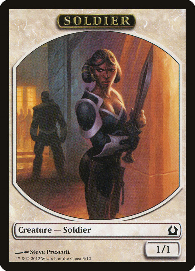 Soldier Token [Return to Ravnica Tokens] - Evolution TCG