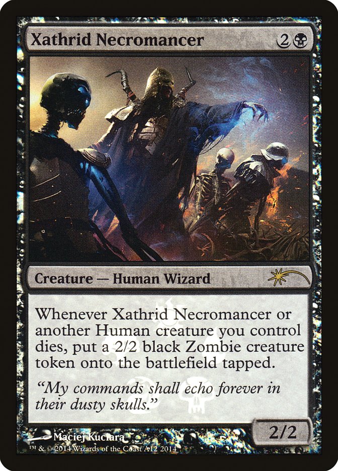 Xathrid Necromancer [Resale Promos] - Evolution TCG