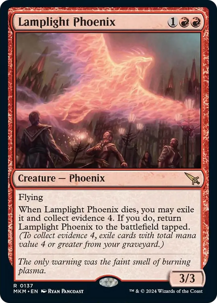 Lamplight Phoenix [Murders at Karlov Manor] - Evolution TCG