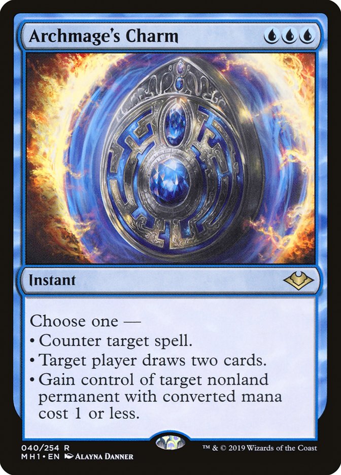 Archmage's Charm [Modern Horizons] - Evolution TCG