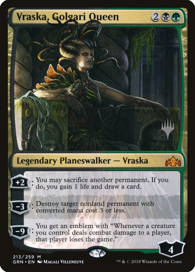 Vraska, Golgari Queen (Promo Pack) [Guilds of Ravnica Promos] - Evolution TCG