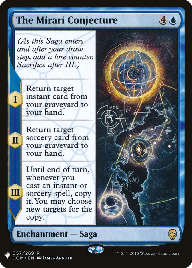 The Mirari Conjecture [Mystery Booster] - Evolution TCG