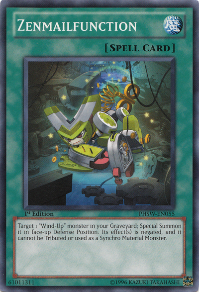 Zenmailfunction [PHSW-EN055] Common - Evolution TCG